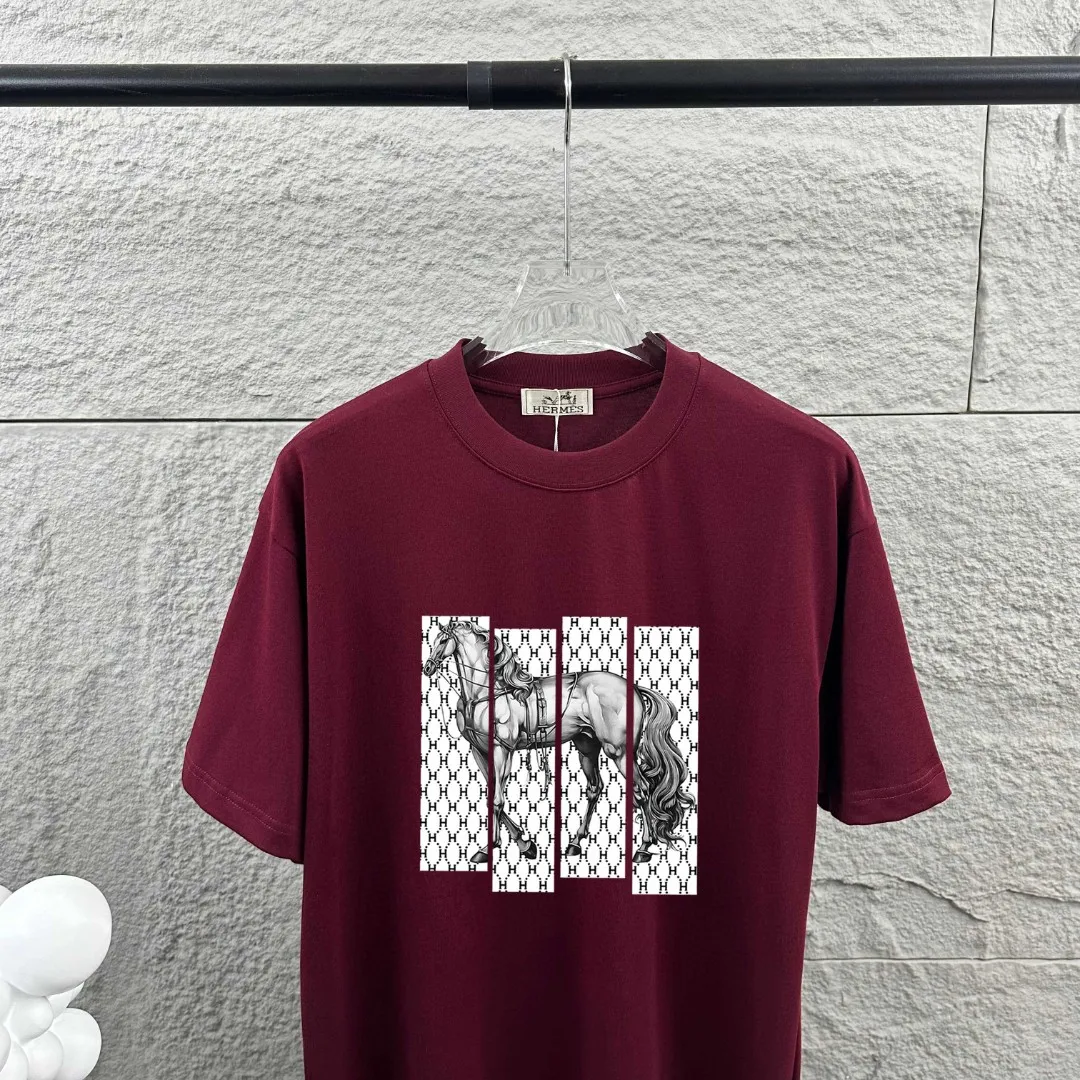Herme* * 2026 New Arrival Classic T Same Style ：Black White Red Size： S （90-130 ） M （120-150 ） L （140-165 ） XL （160-180 ） XXL （180-210 ）